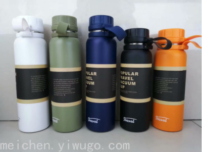 Hot Sale Vacuum 304 Stainless Steel Thermos Cup ZY185-650ML-850ML-1000ML