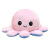 Cross-Border Cute Flip Octopus Doll Double-Sided Flip TikTok Small Octopus Doll Plush Toy Octopus Flip