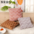 Sewing Rabbit Fur Pillow Cover Amazon Living Room Sofa Cover Car Throw Pillowcase Bay Window Cushion Office Waist Support