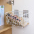 Japanese-Style Zakka Iron Storage Basket Creative Home Punch-Free Wall-Mounted Kitchen Finishing Bathroom Iron Storage Racks