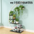 New Living Room Home Flower Rack Single Multi-Layer Indoor Special Offer Space Saving Balcony Rack Wrought Iron Jardinie