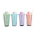 Water Cup Girl's Summer Cute Plastic Cute Stirring Cartoon Straw Cup Girlwill Japan Portable Cup