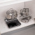 Japanese-Style Iron White Cabinet Wardrobe Layered Adjustable Retractable Storage Rack Kitchen Seasoning Storage Rack