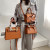 Cross-Border Women's Bag New Fashion Second Generation Large Capacity Handbag Shoulder Messenger Bag  Kelly Bag 