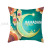 Cross-BorderHousehold Goods Peach Skin Fabric Pillow Cover Nordic Golden Moon Printed Pillows Office Sofas Cushion Cover