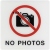 Foreign Trade Direct Supply Acrylic Signboard No Smoking Notice Board No Touching No Taking Pictures Signs