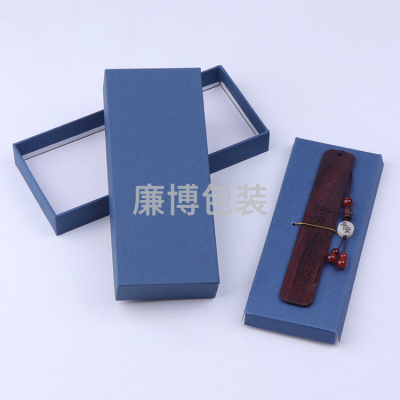 Customized Single and Double Bookmark Box More than Tiandigai Style Gift Box Pencil Box Kit Gift Box Business Gift Box Customization