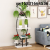 New Living Room Home Flower Rack Multi-Layer Indoor Simple Space-Saving Balcony Ornament Shelf Iron Jardiniere
