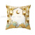 Cross-BorderHousehold Goods Peach Skin Fabric Pillow Cover Nordic Golden Moon Printed Pillows Office Sofas Cushion Cover