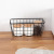 Factory Wholesale Japanese Iron Storage Basket Wall-Mounted Bathroom Storage Basket Kitchen Punch Free Hanging Basket Storage Rack