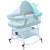 Baby Crib Foldable Portable Folding Babies' Bed Newborn Bassinet Multifunctional Infant Carrier Outing