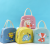 New Cartoon Lunch Bag Insulated Bag Oxford Cloth Heat and Cold Insulation Lunch Bag Portable Lunch Box