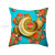 Cross-BorderHousehold Goods Peach Skin Fabric Pillow Cover Nordic Golden Moon Printed Pillows Office Sofas Cushion Cover