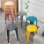 Injection Stool Plastic Stool Personalized, Stylish And Simple Round Stool Restaurant And Cafe Pile Stool
