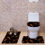 Spider Web Halloween Bathroom Absorbent Pumpkin Head Toilet Mat Three-Piece Non-Slip Party Decoration Atmosphere Mat