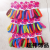 Japan and South Korea Internet Hot Nylon Rainbow Hair Band Bracelet