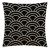 Amazon Cross-Border New Arrival Black Geometric Series Home Linen Pillow Cover Car Cushion Sofa Cushion