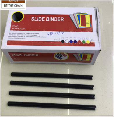 6MM PVC SLIDE BINDER AF-3721-2
