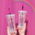 Laser Cup with Straw Cute Children's Cups Creative Trending Plastic Cup Gift Cup Ins Style