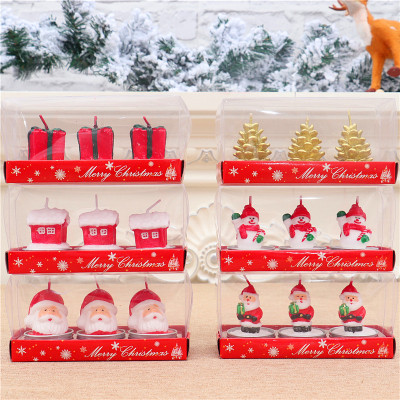 Christmas Decorations Hotel Restaurant Scene Layout Christmas Candles Christmas Atmosphere Candles