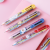 Transparent 8-Color Ballpoint Pen Student Creativity Multi-Color Ballpoint Pen Multi-Color Pen Press Colorful Pen  