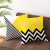 Nordic Simple Home Couch Pillow Ins Geometric Elk Plush Pillow Removable and Washable Living Room Office Cushion