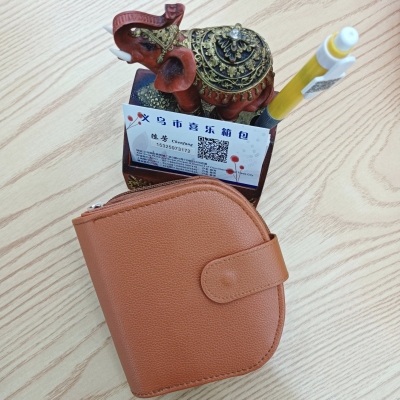 Wallet New Semicircle Wallet Multifunctional Card Holder Foreign Trade Exported to Europe and America Amazon Yiwu Manufacturer