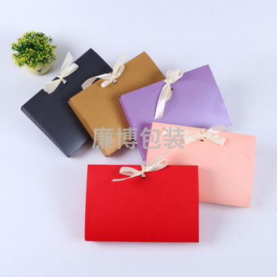 Factory Paper Box Custom Silk Scarf Pajamas Shirt Packing Box Towel Underwear Exquisite Gift Box Gift Box Product