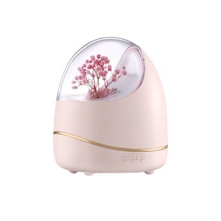 ZhongfuNew Flower Shadow Aroma Diffuser Home Mute Diffuse Smart Timing Large Capacity Aromatherapy Humidifier Two-in-One