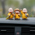 Car Decoration Two Goods Little Monk Zen Two Monk Car Resin Craft Ornament 3 Whole Suit