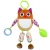 Earthmama Six Double Wind Chimes Teether Rattle Toy Cartoon Doll Car Hanging Baby Pocket Bed Bell Wholesale