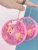 Children's Disposable Rubber Band Small round Bag Cartoon Color Zipper Bag Long Stretch Rubber Band