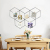 Fresh Multi-Specification Grid Iron Decoration Room Layout Home GRID Photo Wall Iron Storage Rack
