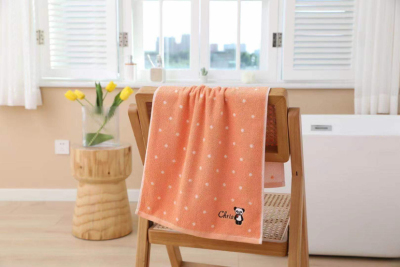 Towel Pure Cotton Adult Washing Face Absorbent Lint-Free Student Household Facecloth Wholesale Teddy Bear Home Embroidery