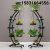 Flower Stand Living Room European-Style Multi-Layer Movable Balcony Indoor Sliding Green Dill and Bracketplant Jardiniere Special Offer Flower Stand