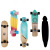 SOURCE Factory Customized Maple Skateboard Amazon Four-Wheel Twin Tips Skateboard Plastic Fish Board for Cross-Border E-Commerce