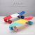 Amazon Special for Skateboard Three-Color Paint Banana Board Double-Sided Transfer Printing Fish Board Single Handle Film Inner Sticker Source Factory