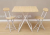 New 80cm Folding Square Wooden Table Leisure Garden Balcony Portable Table in Stock