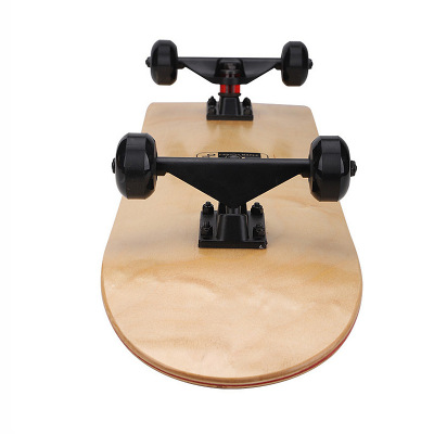 SOURCE Factory Customized Maple Skateboard Amazon Four-Wheel Twin Tips Skateboard Plastic Fish Board for Cross-Border E-Commerce
