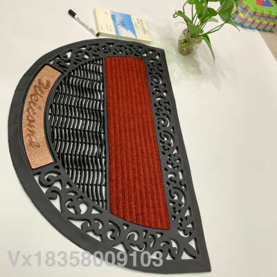 Rubber Mat Aluminum Kitchen Pad European Door Mat PVC Floor Mat