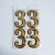 Plastic Gilding Digital Number Card Holder Hotel Hotel Signage Three-Dimensional Solid Digital Factory Direct Sales