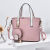 2021 New Foreign Trade Lady Bag for the Middle-Aged Large Capacity Handbag Shoulder Crossbody Bag PU Leather Stall 11829