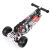 Factory Direct Sales Children's Scooter Graffiti Printing Adjustable Three-Wheel Flash Children's Folding High-Meter Scooter