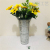 Galvanized Iron Sheet Flower Bucket Simulation Vase Vintage Distressed Bucket Flower Arrangement Decoration Home Decoration Flower Shop Display Flower Bucket