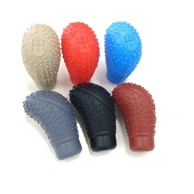 Factory Wholesale Hot Sale Silicone Gear Shift Knob Cover Car Gear Cover Gear Shift Knob Cover OPP Packaging