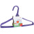 Children 'S Invisible Hanger Baby And Infant Iron Wire Plastic Dipping Drying Rack Wet And Dry Clothing Store Stall Hanger