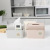 Creative Simple Plastic Multi-Functional Tissue Box Home Office Desktop Storage Square Paper Extraction Box Wholesale Customization