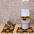 Machine Woven Flannel European and American Style Toilet Three-Piece Set Absorbent Non-Slip Pumpkin Ghost Print Cross-Border Available