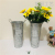 Galvanized Iron Sheet Flower Bucket Simulation Vase Vintage Distressed Bucket Flower Arrangement Decoration Home Decoration Flower Shop Display Flower Bucket