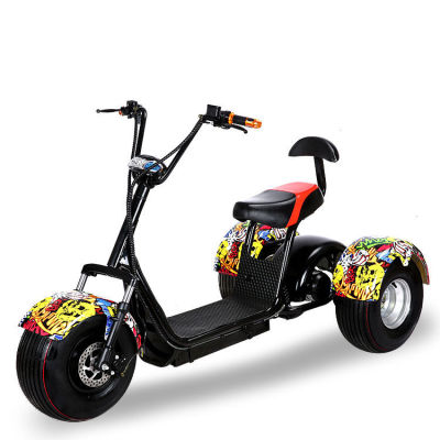 Big Halei Electric Tricycle New Battery Car Taizi Electric Large Wheel Wheel Machine Scooter Scooter